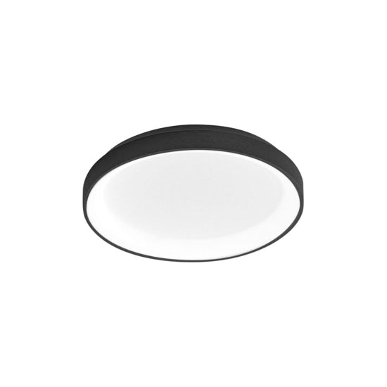 Krizia plafoniera nero satinato Gea Luce 30W 3000K