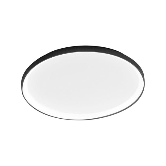 Krizia P/S plafoniera nero satinato Gea Luce 60W 3000K