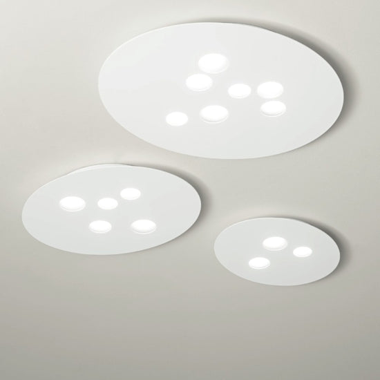 Luna plafoniera bianco Gea Luce 56W GX53