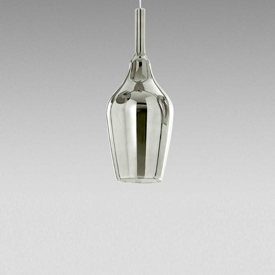 Ofelia S12 Mini sospensione cromo specchiato Gea Luce 28W G9