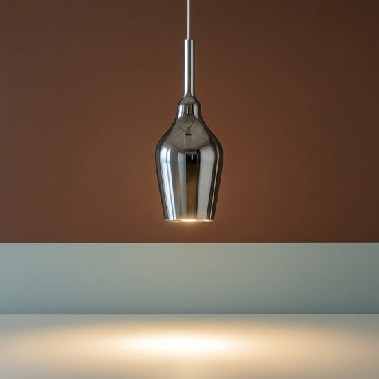 Ofelia S12 Mini sospensione cromo specchiato Gea Luce 28W G9