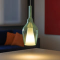 Ofelia sospensione verde trasparente Gea Luce 28W G9