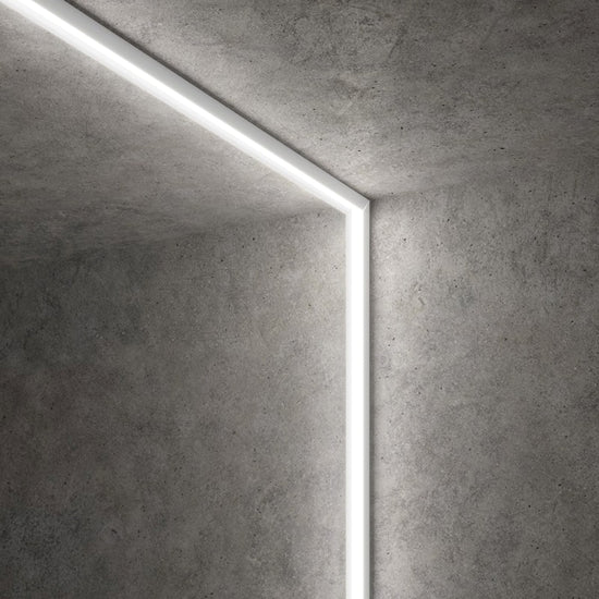 Bucarest P profilo LED nero Gea Luce 2m