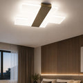 Flight plafoniera camera da letto oro Top Light 40W 3000K-4000K
