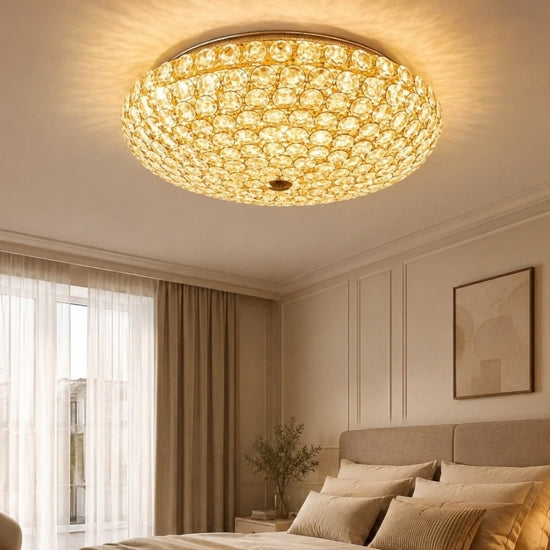King plafoniera oro Ideal Lux 5xG9 3W 3000K