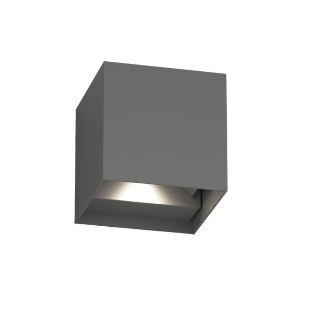 Perth applique cubo da esterno antracite Top Light LED 20W 3000K-4000K IP65