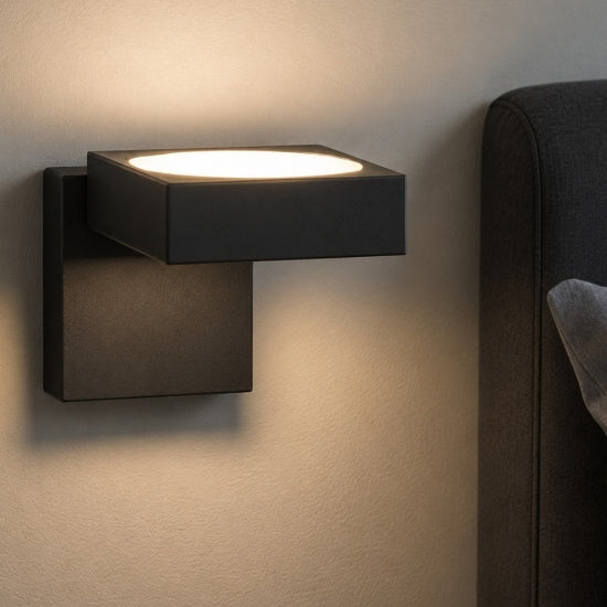 UP applique comodino sabbia Top Light GX53 9W camera da letto