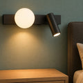 Ping Pong applique comodino nera Ideal Lux 6W 3000K