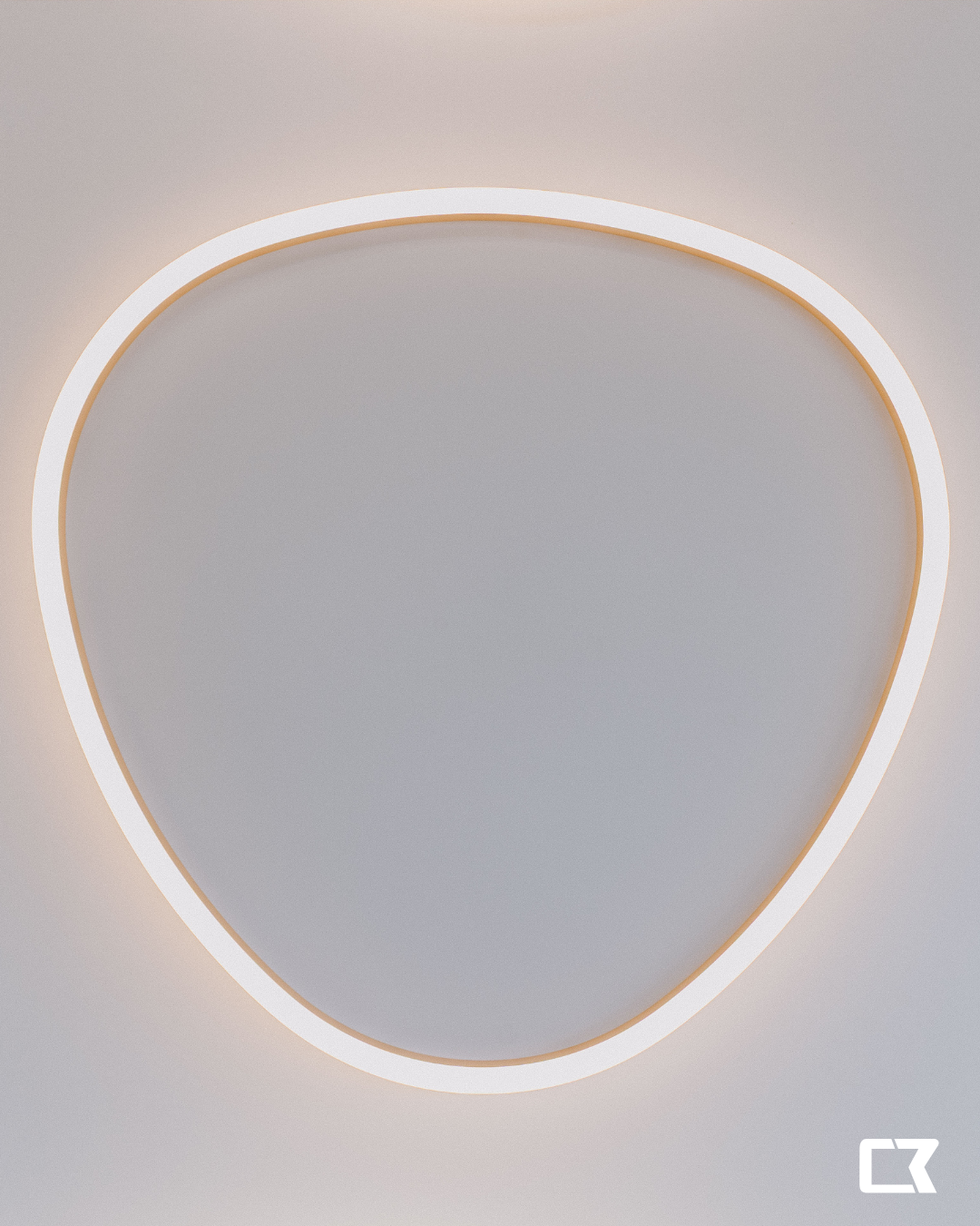 Ecaris plafoniera oro spazzolato Gea Luce 46W 3000-4000K