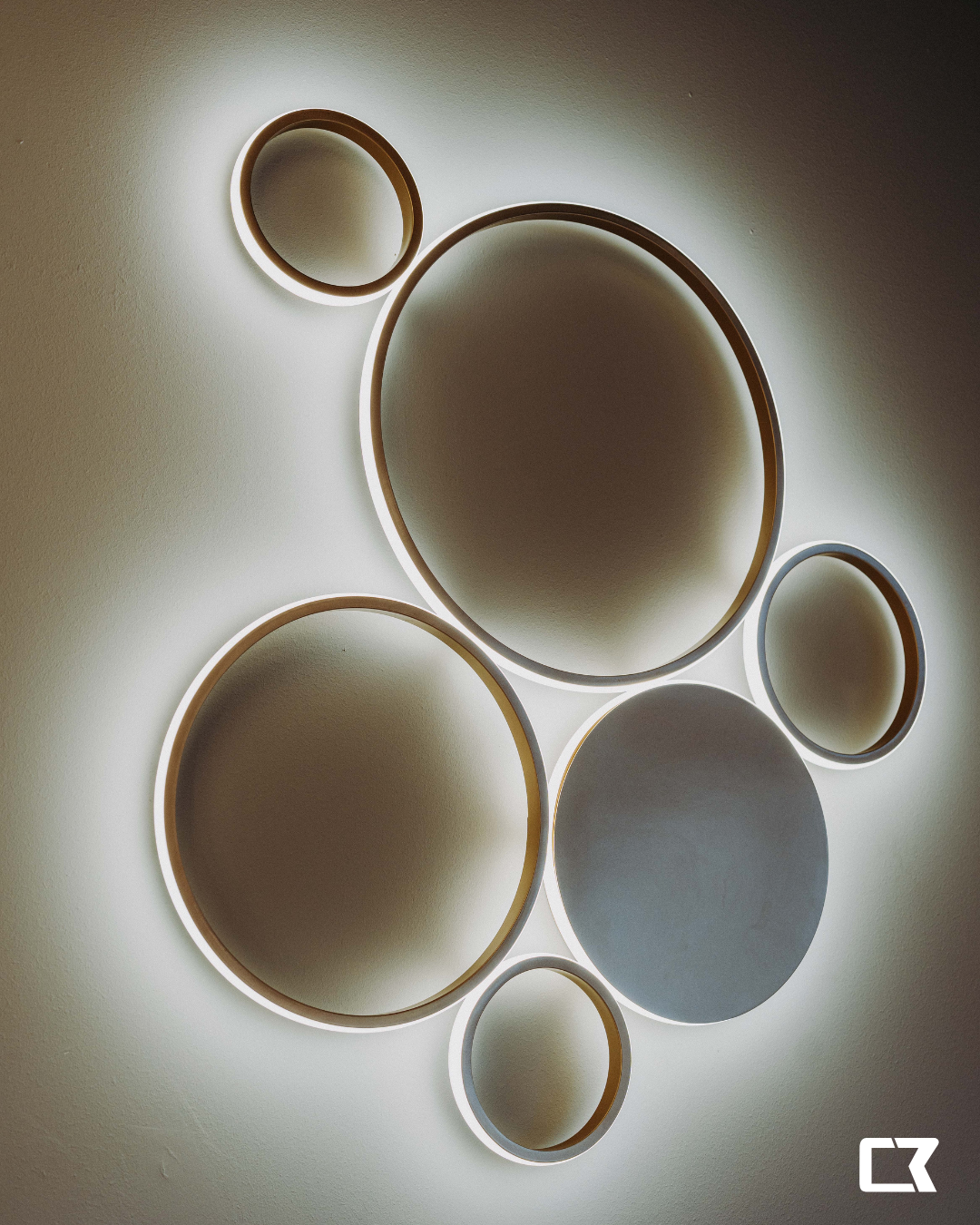Pois plafoniera oro Ondaluce 68W 4000K
