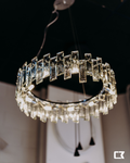 Arcadia sospensione cromo Illuminati 9xG9 3W LED