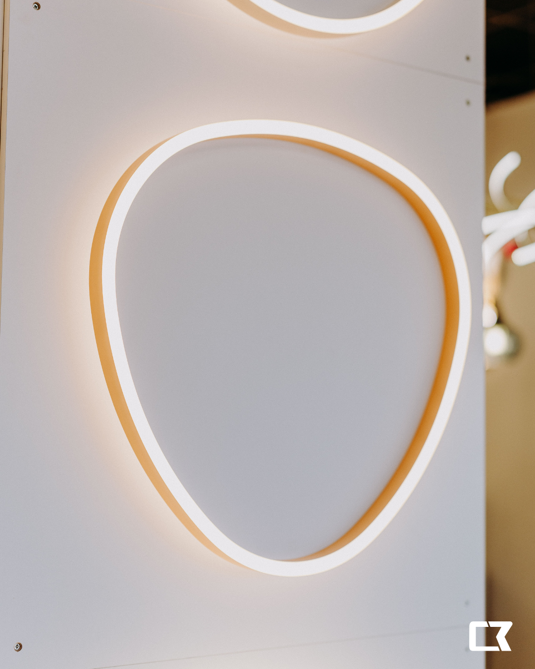Ecaris plafoniera oro spazzolato Gea Luce 46W 3000-4000K