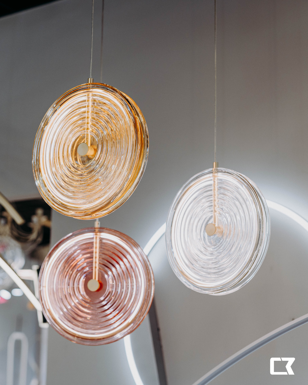 Jokey lampadario oro Ondaluce 36W 3000K