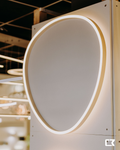 Ecaris plafoniera oro spazzolato Gea Luce 46W 3000-4000K