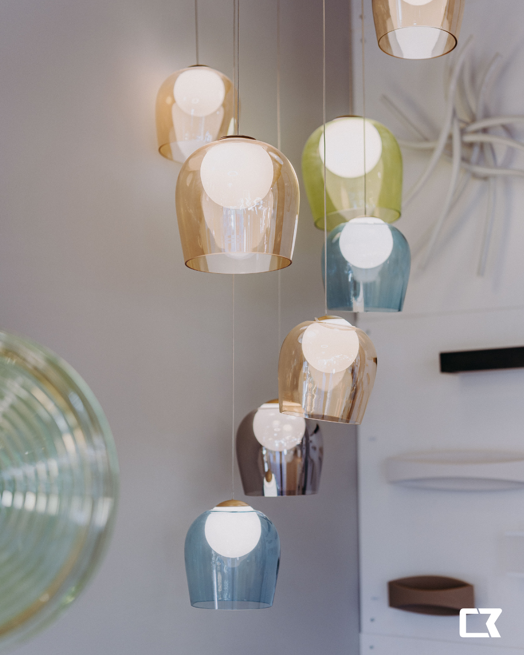 Santos lampadario oro Ondaluce 60W 3000K