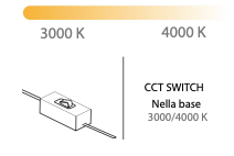 Manila sospensione bianco Luxima 40W CCT 3000-4000K