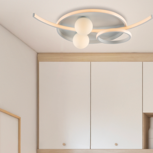 Manila plafoniera bianco Luxima 40W CCT 3000-4000K