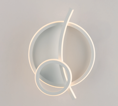 Manila applique bianco Luxima 18W CCT 3000-4000K