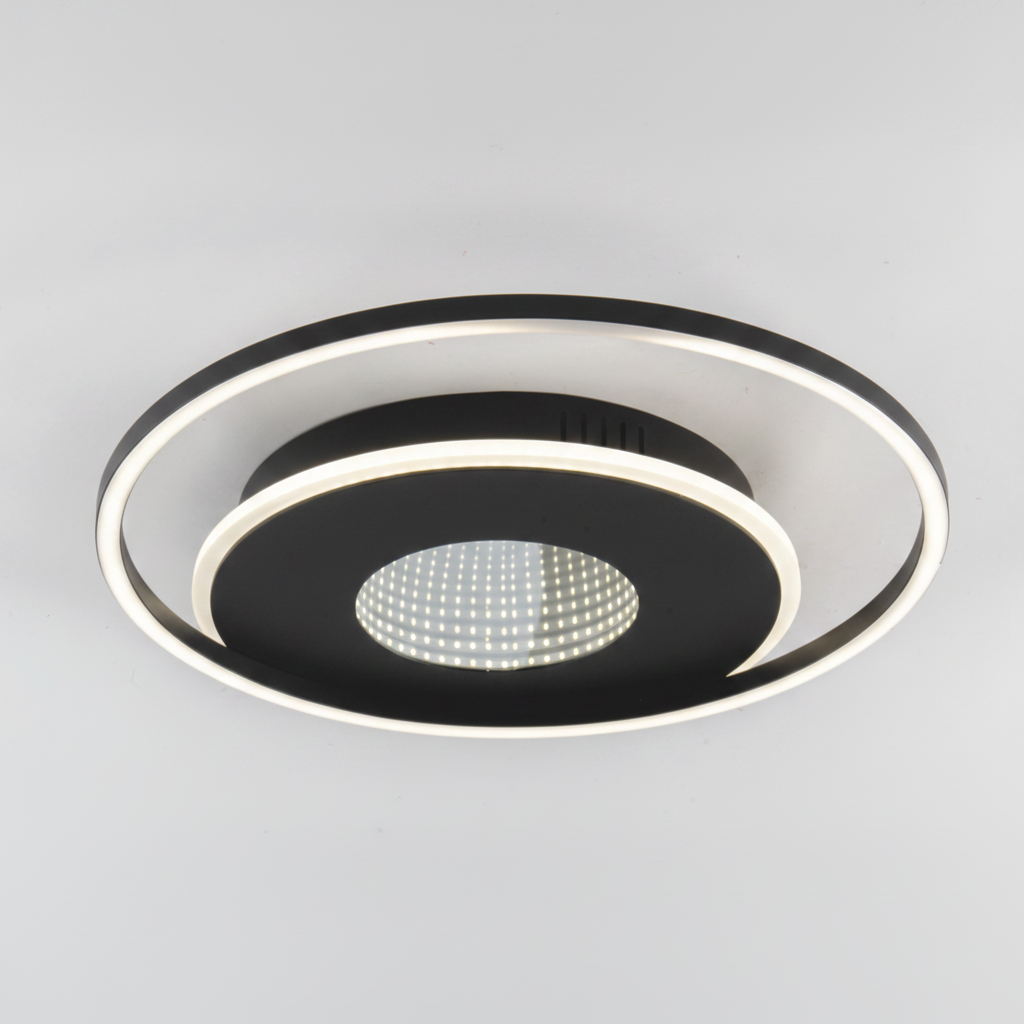 Tridi plafoniera bianco/nero Luxima 40W 4000K