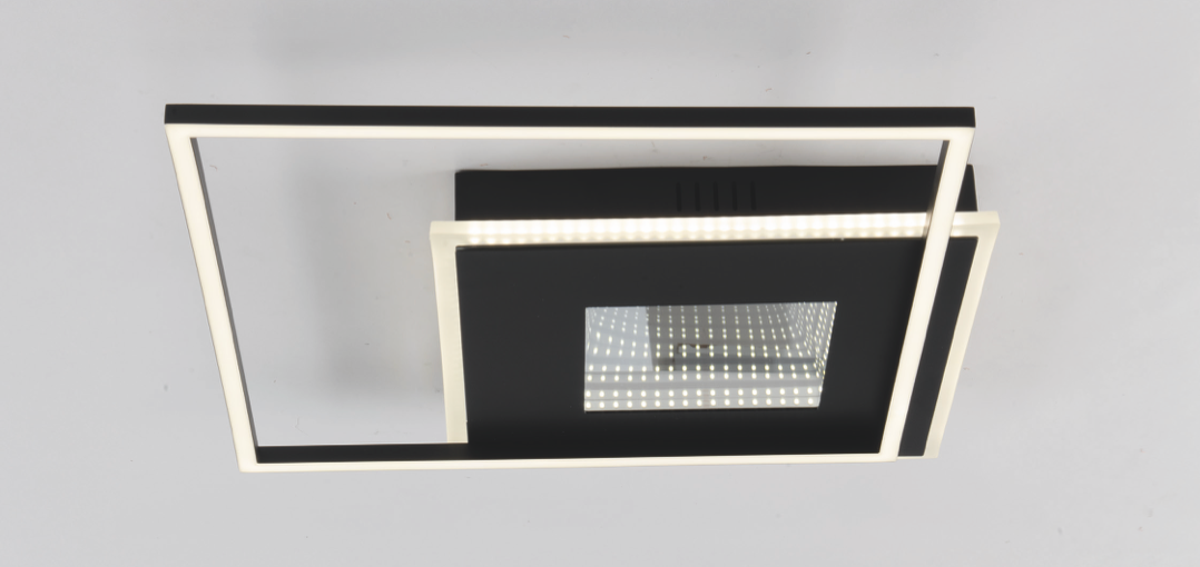 Tridi applique bianco/nero Luxima 40W 4000K