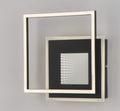 Tridi applique bianco/nero Luxima 30W 4000K