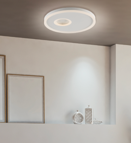 Acryl plafoniera bianco Luxima 35W CCT 3000-4000-6000K