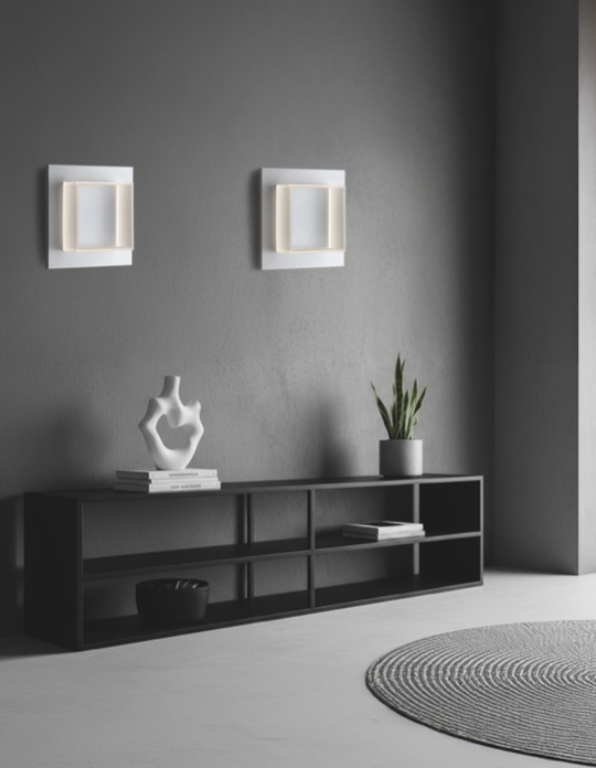 Acryl plafoniera bianco Luxima 40W CCT 3000-4000K