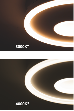 Acryl plafoniera bianco Luxima 36W CCT 3000-4000K