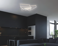 Mondrian plafoniera bianco Luxima 50W CCT 3000-4000K