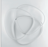 Salazar plafoniera bianco Luxima 50W CCT 3000-4000K