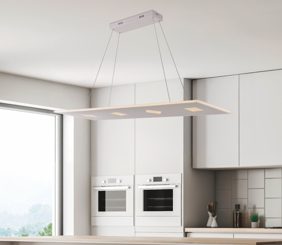 Fiona sospensione bianco Luxima 45W CCT 3000-4000-6000K