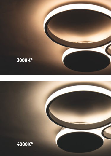 Reika plafoniera bianco Luxima 30W CCT 3000-4000K