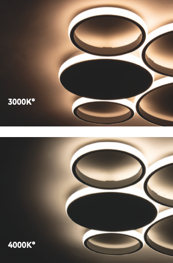 Reika plafoniera bianco Luxima 50W CCT 3000-4000K