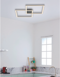 Kira plafoniera silver Luxima 45W CCT 3000-4000-6000K