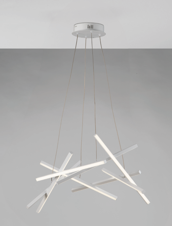 Mikado sospensione bianco Luxima 50W CCT 3000-4000K