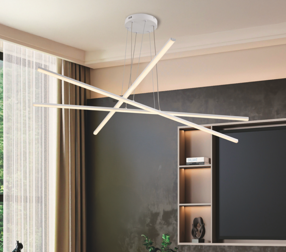 Mikado sospensione bianco Luxima 45W CCT 3000-4000-6000K