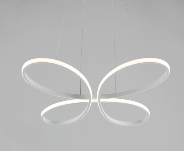 Matilda sospensione bianco Luxima 45W CCT 3000-4000K