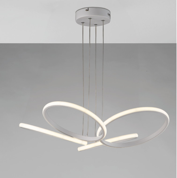 Cerkia sospensione bianco Luxima 40W CCT 3000-4000K