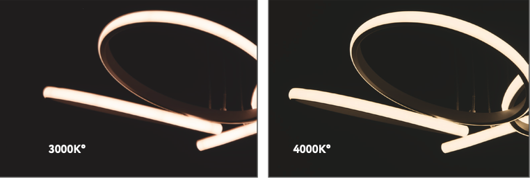 Cerkia sospensione bianco Luxima 40W CCT 3000-4000K