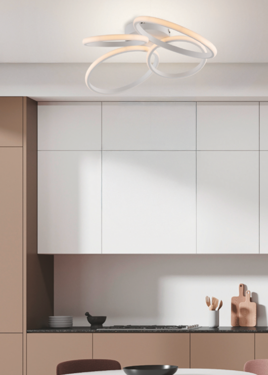 Cerkia plafoniera bianco Luxima 30W CCT 3000-4000K