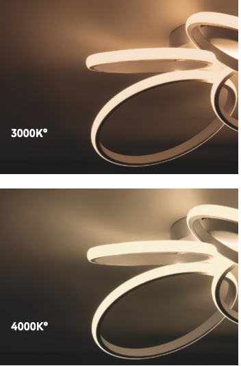 Cerkia plafoniera bianco Luxima 30W CCT 3000-4000K
