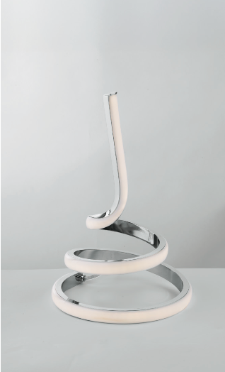 Adelaide lampada da tavolo cromo Luxima 15W 4000K