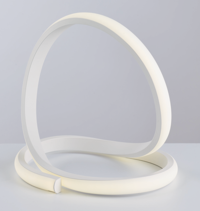 Anuk lampada da tavolo bianco Luxima 8W 4000K