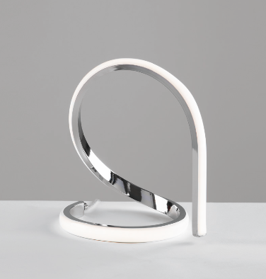 Infinity lampada da tavolo cromo Luxima 8W 4000K