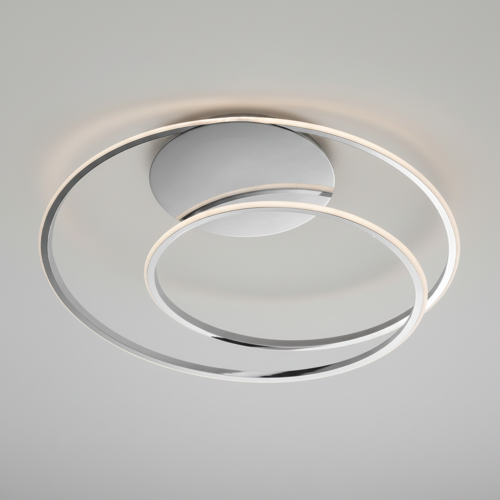 Malena plafoniera cromo Luxima 45W 4000K