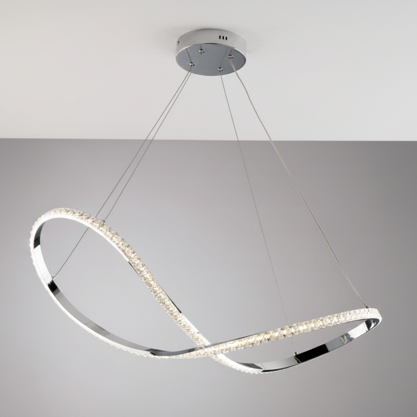Infinity sospensione cromo Luxima 45W 4000K