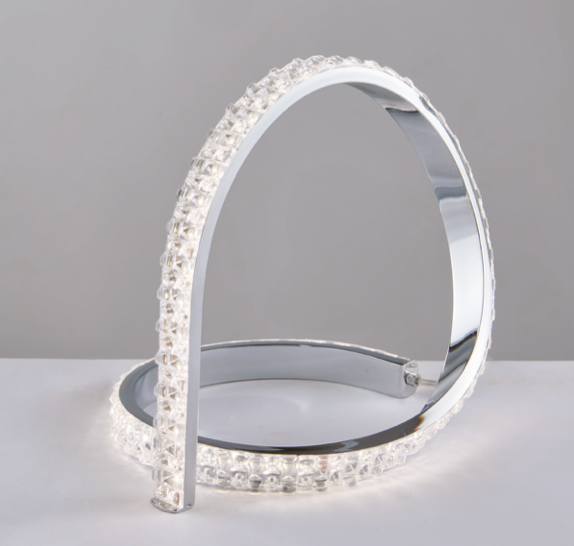 Infinity lampada da tavolo cromo Luxima 12W 4000K