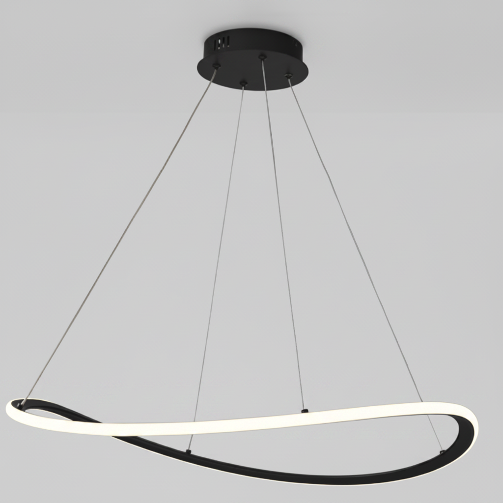 Raky sospensione nero Luxima 40W CCT 3000-4000-6000K