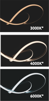 Smilla sospensione bianco Luxima 45W CCT 3000-4000-6000K