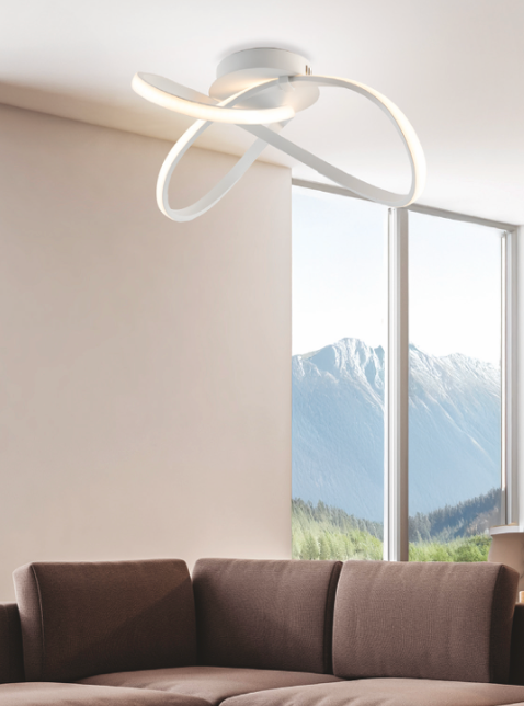 Smilla plafoniera bianco Luxima 30W CCT 3000-4000-6000K